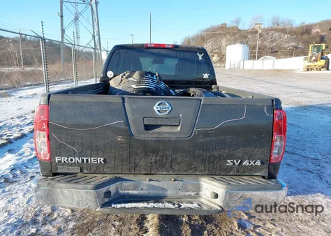 2012 Nissan Frontier Sv from USA, damaged, VIN 1N6AD0FVXCC476414